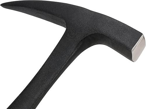 Miniatura 3 de FUNSUEI Paquete de 2 púas de roca de 28 onzas, martillo geológico con punta puntiaguda, martillo de mampostería con agarre antideslizante que