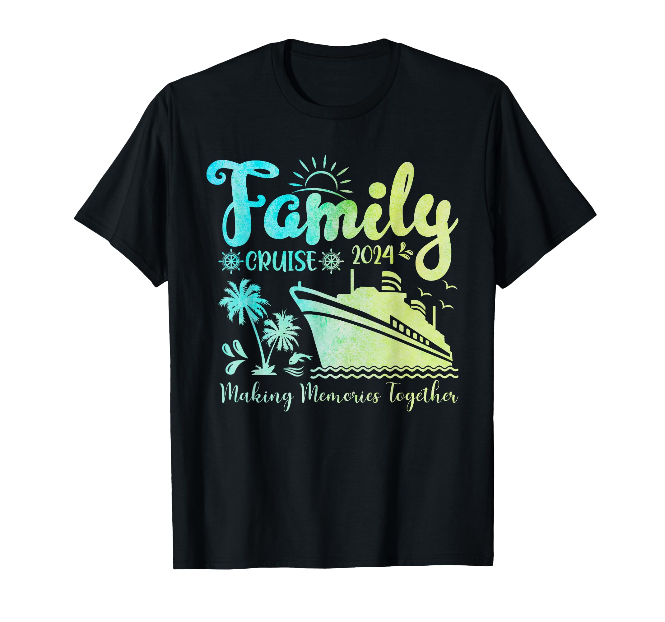 Custom Family Vacation T-Shirt – Making Memories Together Summer Beach Cruise Trip Shirt - View #6