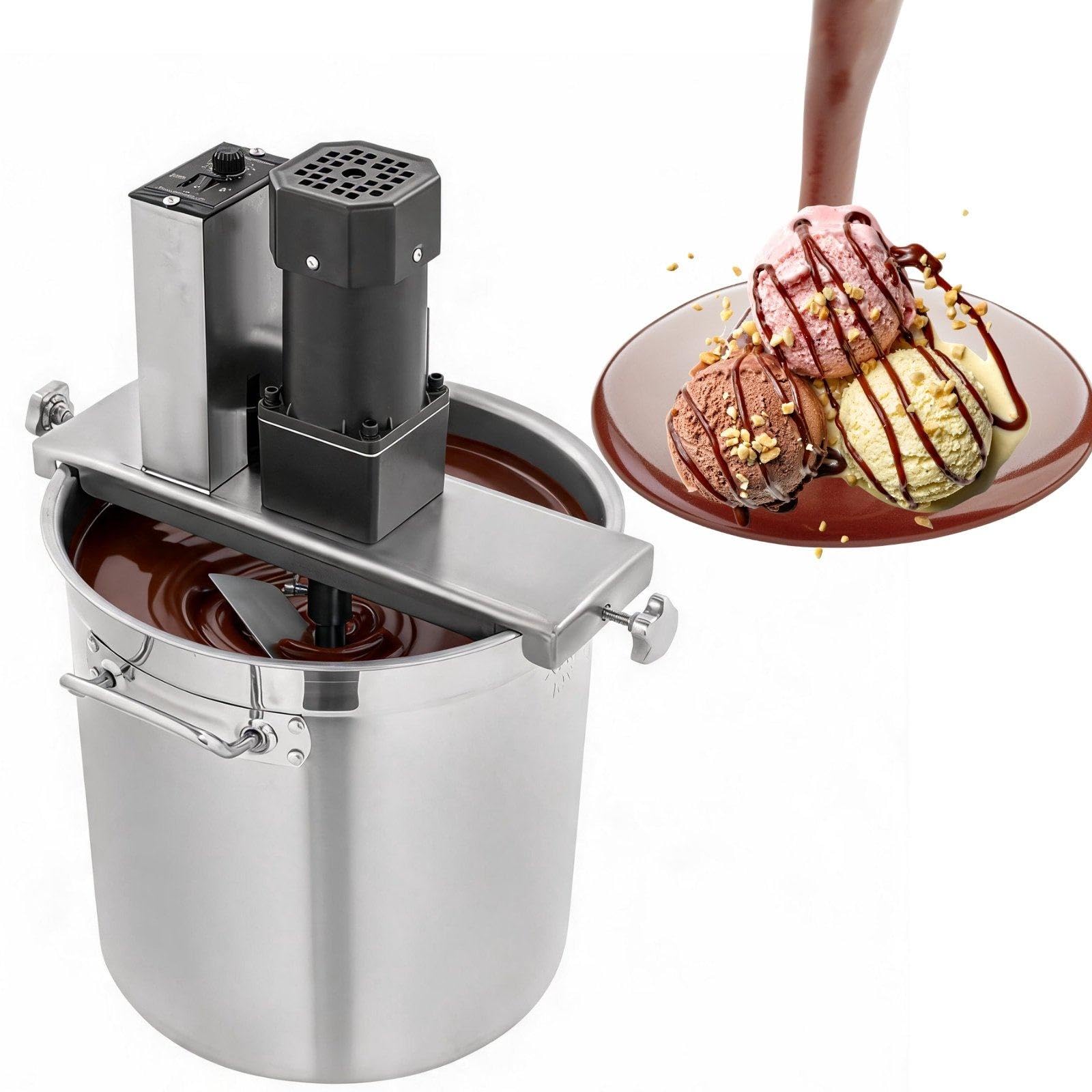 Automatic Pan Stirrer Stainless Steel Mixer for Food Factory 80L