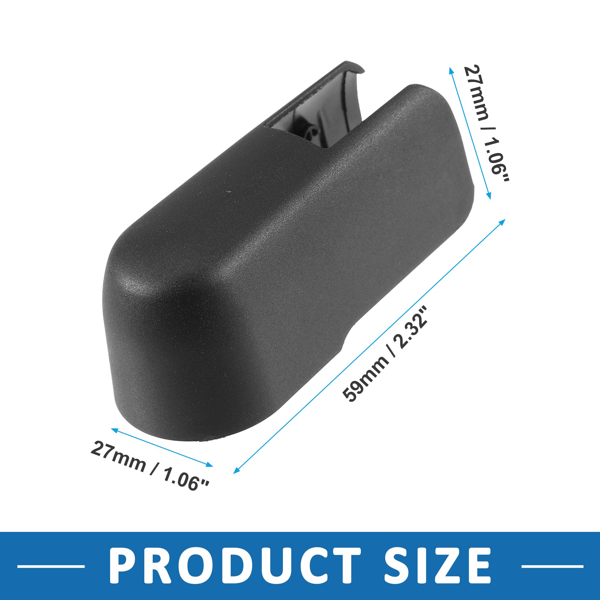 Limpiaparabrisas Trasero Autycle - Tapa De Repuesto Para La Tapa Del Brazo Del Limpiaparabrisas 690732