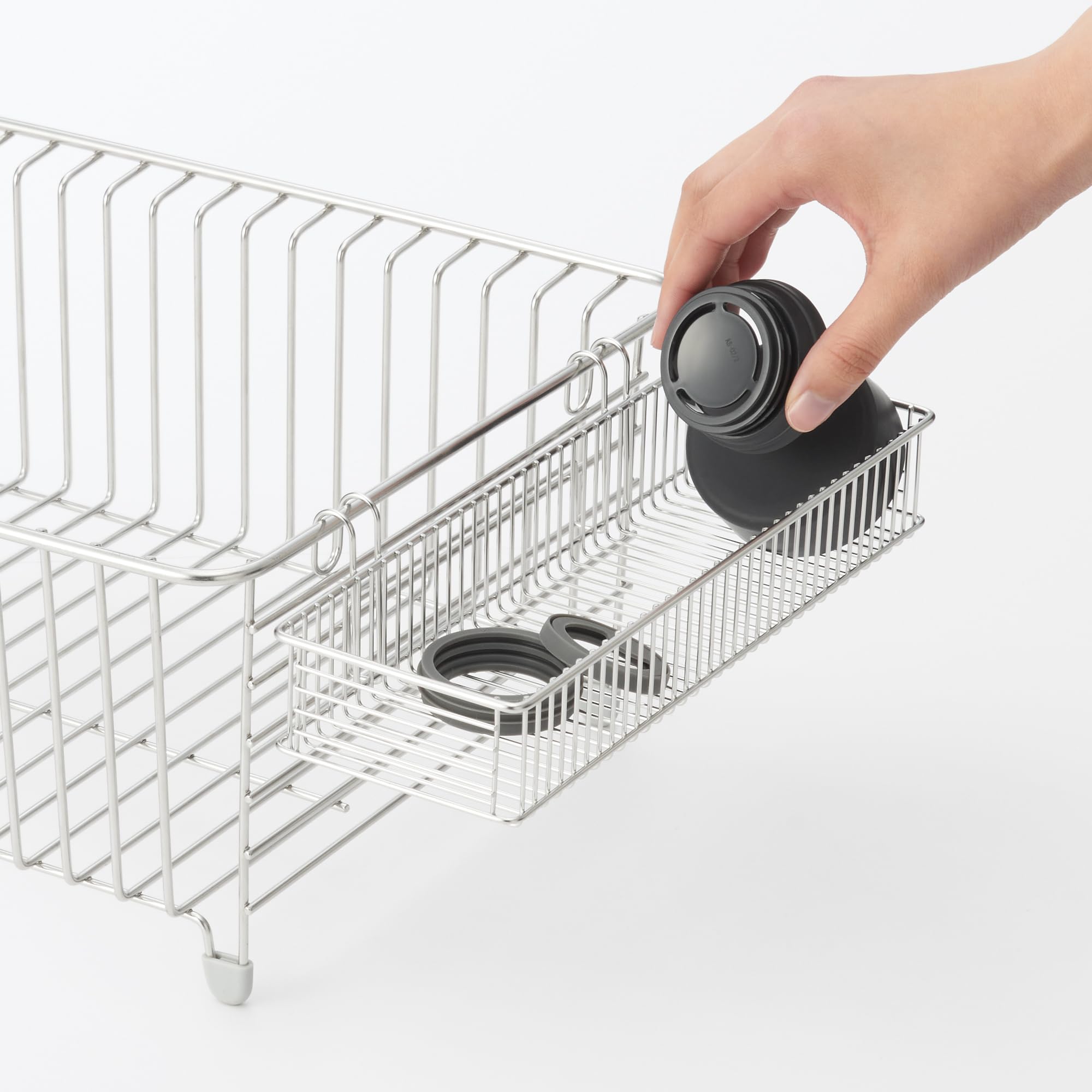 ステンレス製買い物カゴ9個セットIKEANITORI無印良品 ステンレス製買い物カゴ9個セットIKEANITORI無印良品