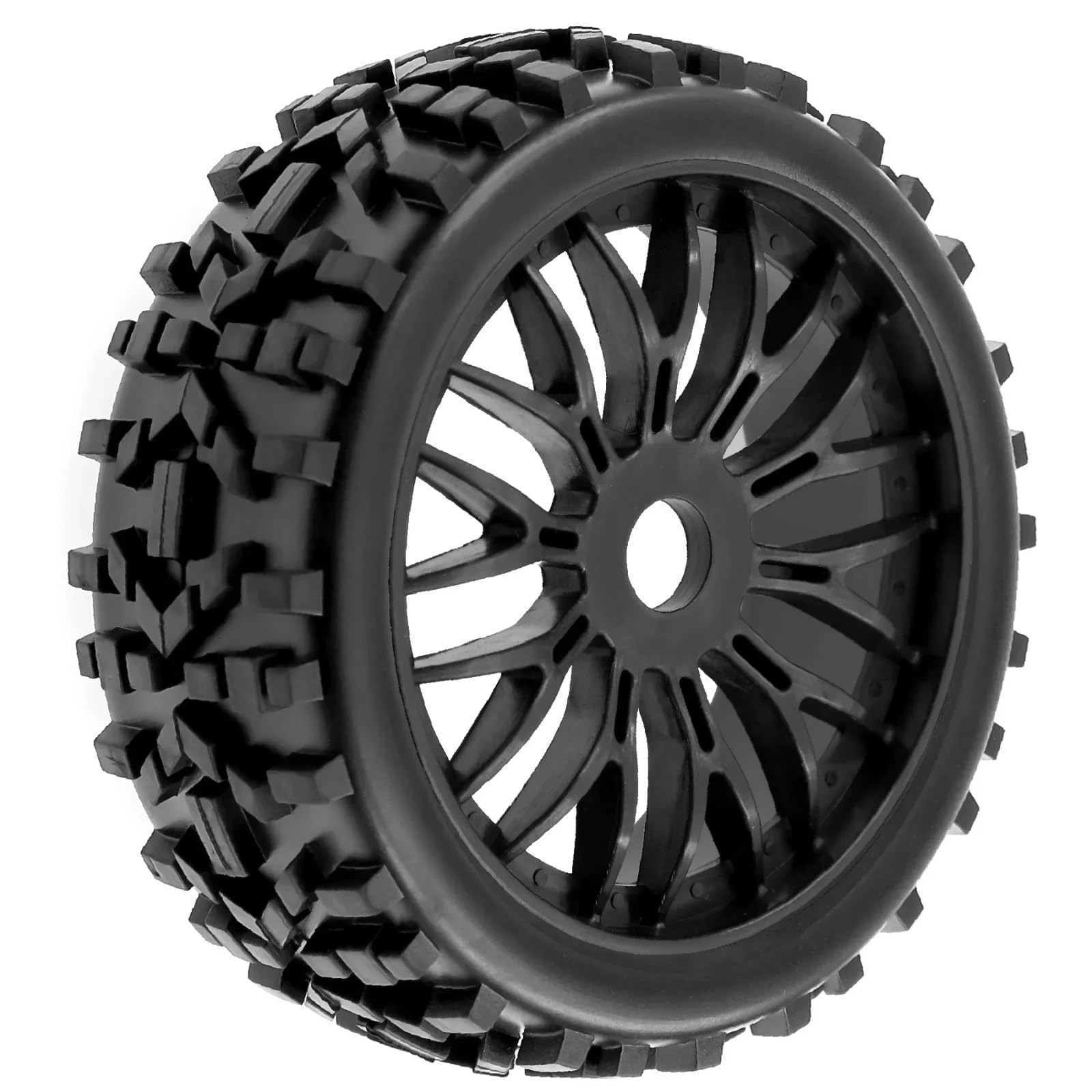 para ARRMA para Typhon para Talion para TRAXXAS para Buggy 1/8 4 Uds Neumáticos 115mm Ruedas 17mm Hex Off Road Mejora Escala Piezas Control Remoto Reemplazar Piezas NeumáTicos RC