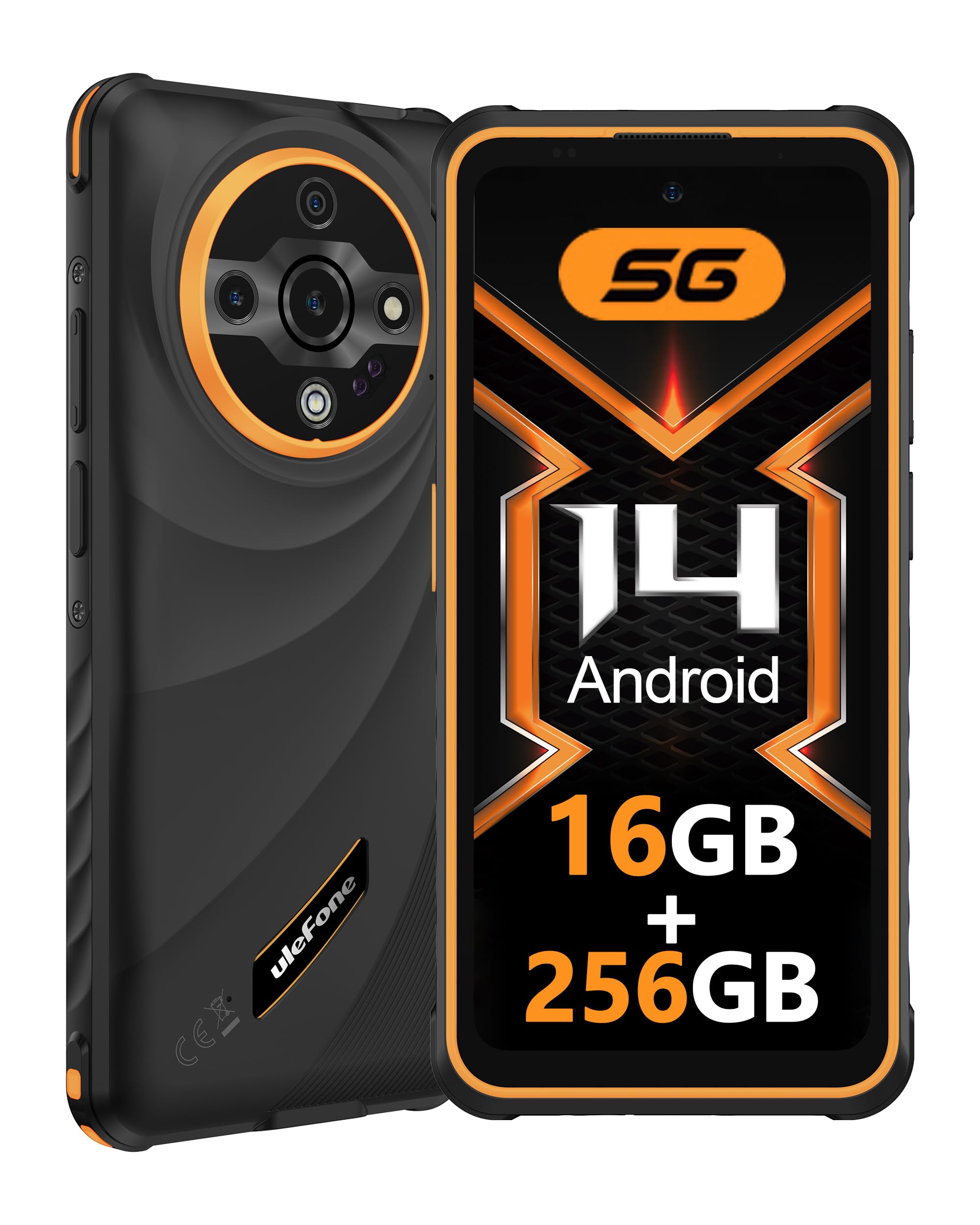 Téléphone portable incassable 5G Ulefone Armor X31 Pro 256Go - 7