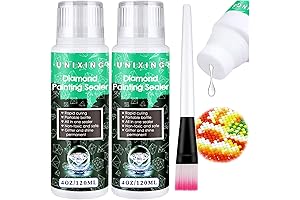 2 Pack Diamond Art Sealer with Shimmering Shine