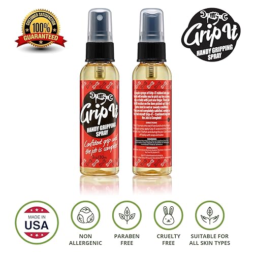 Miniatura 2 de SPIN IT GRIPPING SOLUTION - Mejor agarre en aerosol para baile de poste, sedas aéreas - Supercharge Tennis Overgrips, paletas de pickleball -