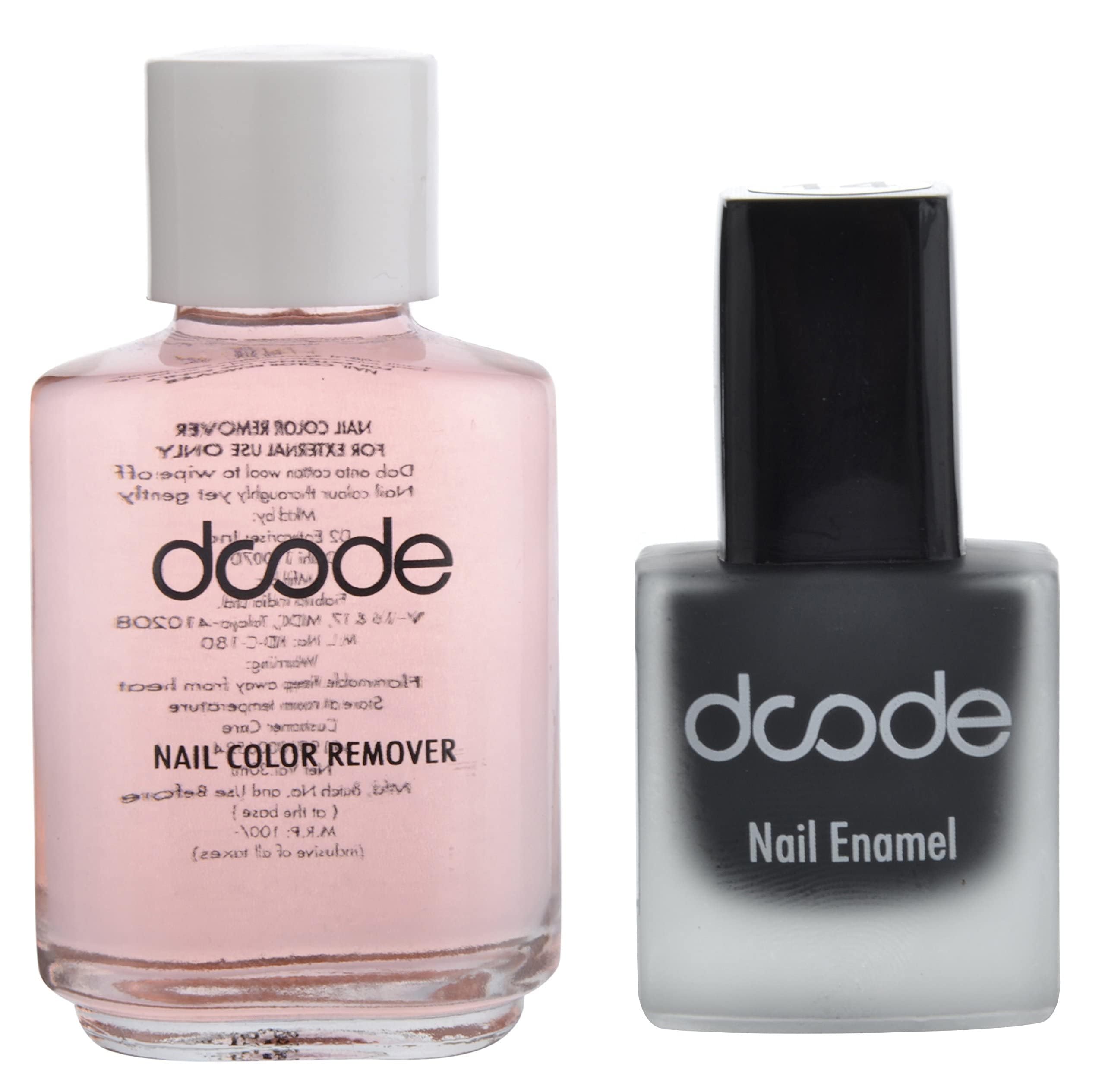 DSDE Nail Polish and Remover Combo Set – Nail Polish (9ml) & Nail Remover (30 ml)-image-0