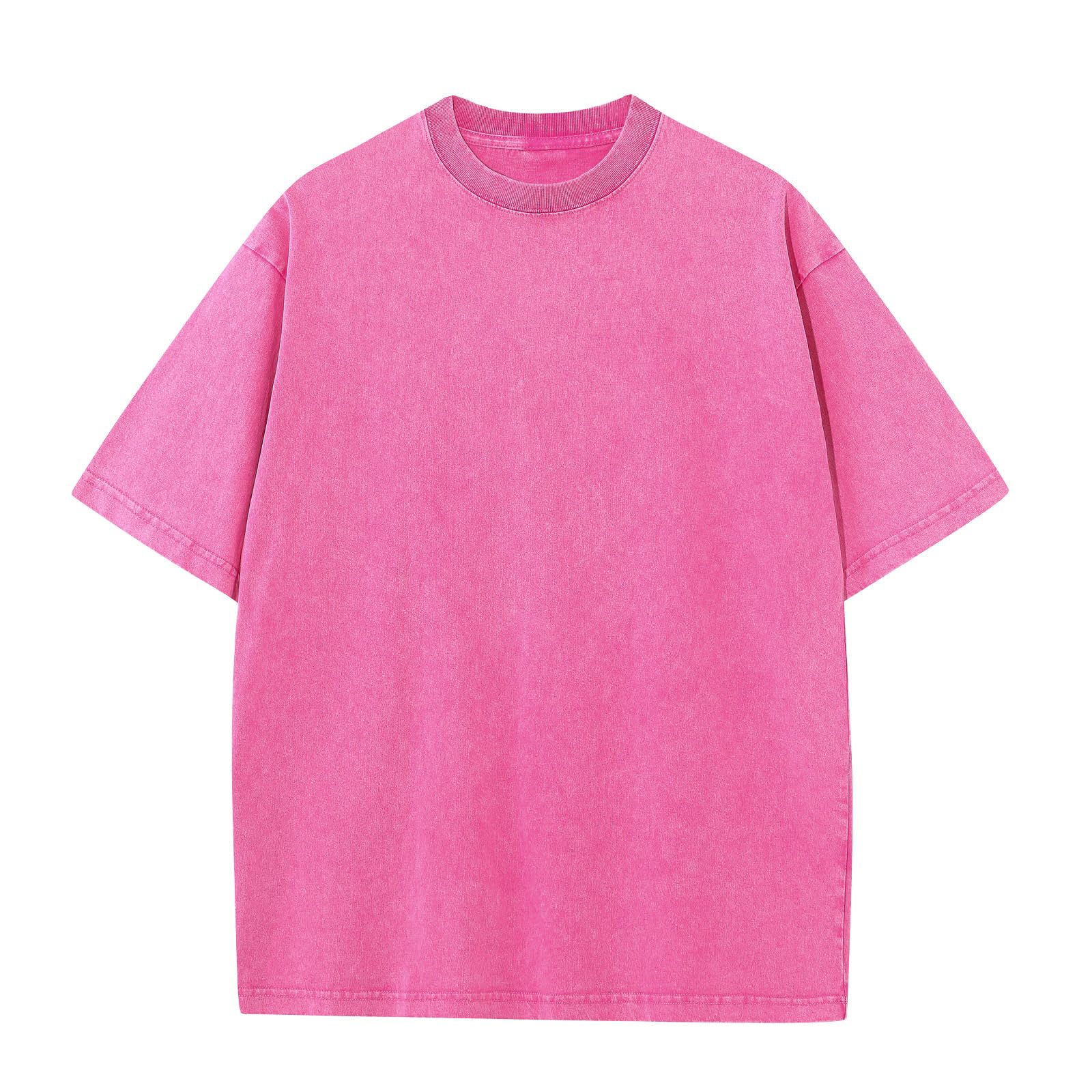 Oversized T-Shirt für Herren Heavy Baumwolle Regular Fit Basic Männer T-Shirt Set Casual Sommer Tops