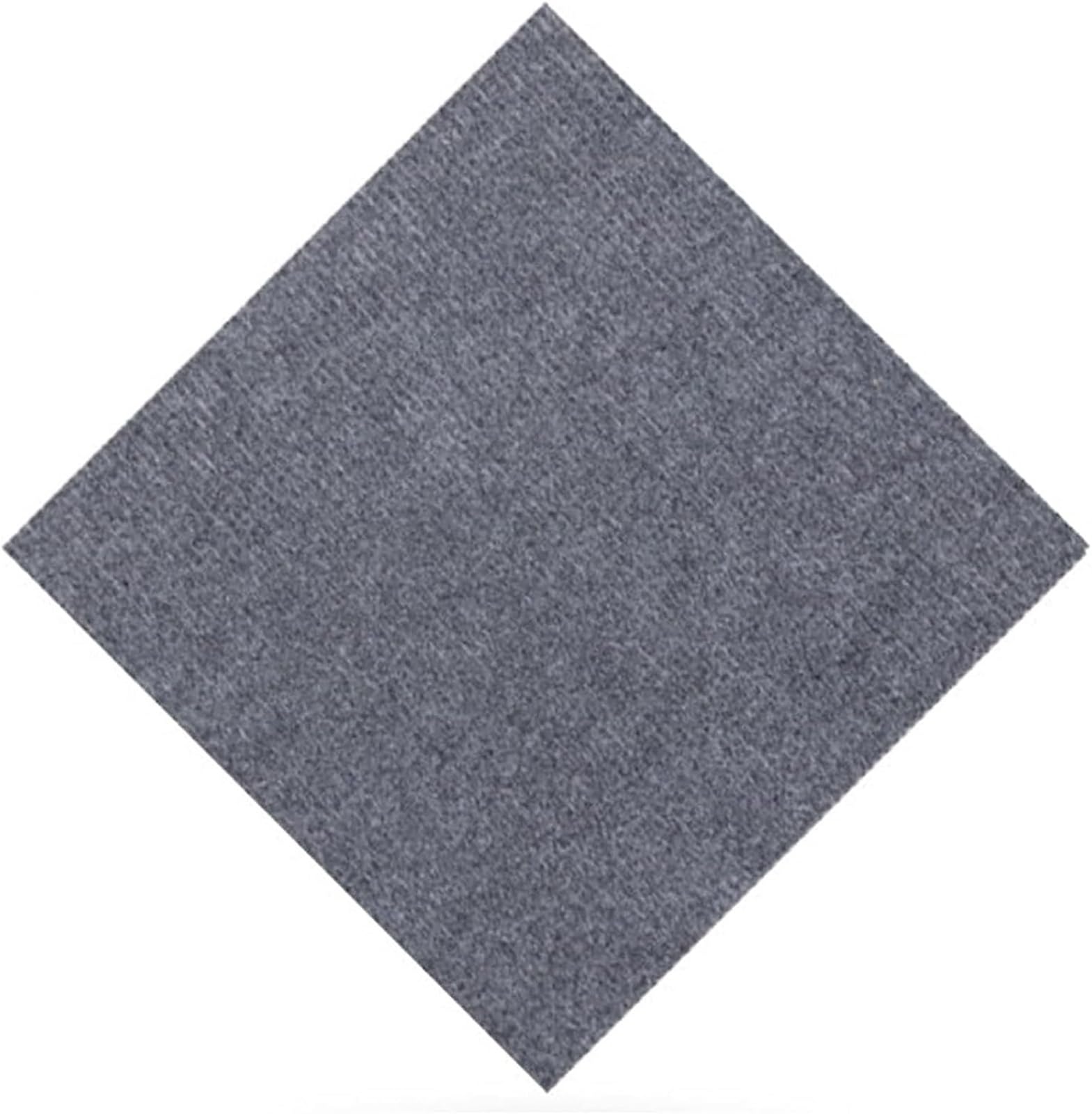 Lsafhdyg Dark Gray Peel Stick Square Carpet Floor Tiles Home Furnishings Easy(,20Pcs)