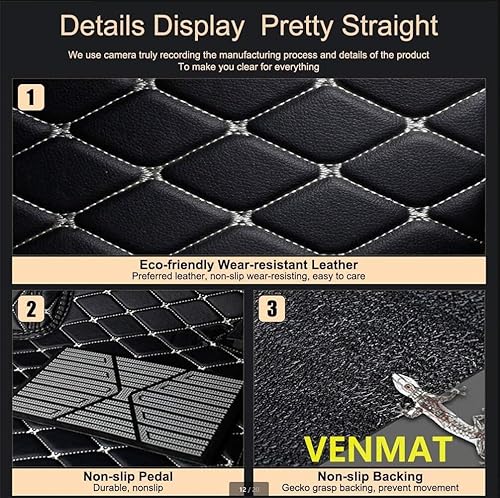 Miniatura 4 de Alfombrillas personalizadas compatibles con accesorios de automóvil, protección para todo tipo de clima, para el interior del automóvil,