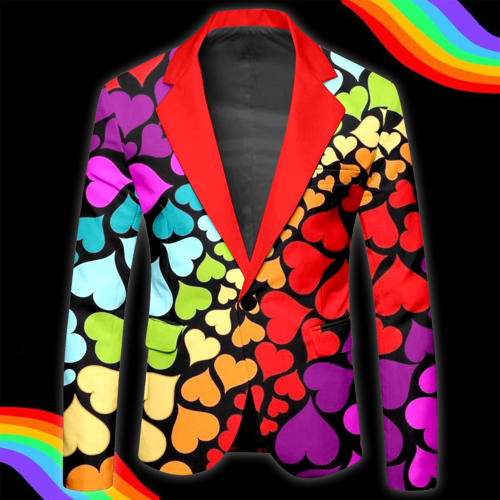 Galaxy Costume pour homme Coupe ajustée Veste de costume 3D Galaxie Imprimé Veste de dîner Veste graphique Galaxie Univers Étoile Espace Fête Suits Blazer pour homme