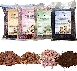 Kit Enquicimento Ambiental Para Roedores (1 Litro de cada)