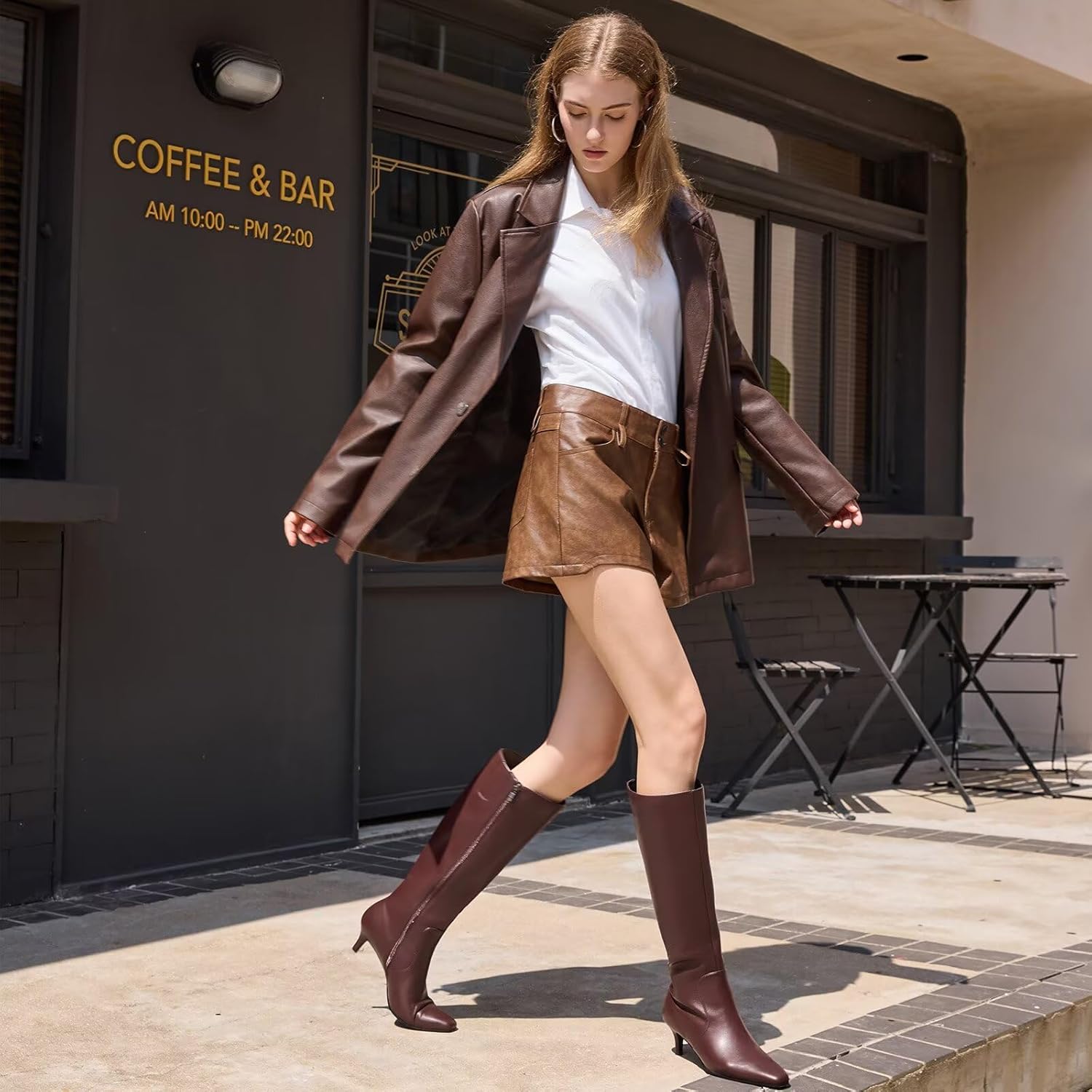 Step into Glamour: Review of Wetkiss Rhinestone Chunky Knee High Boots for Your Next Event