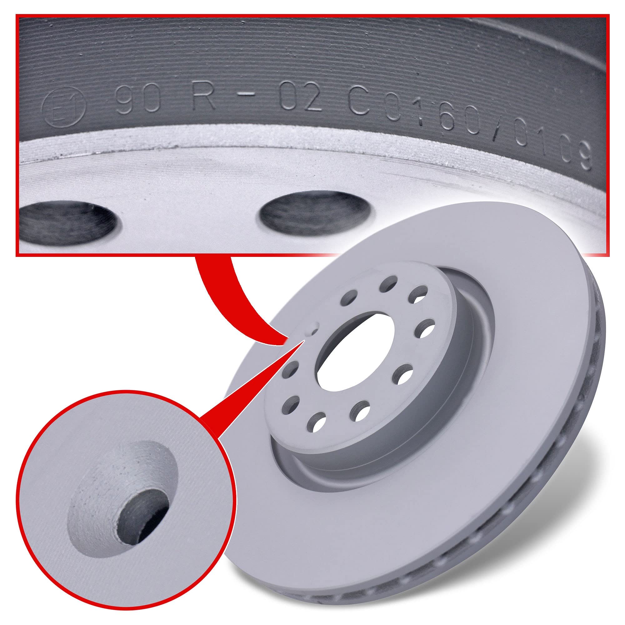 ZIMMERMANN Bremsenset Vorderachse inkl. Bremsscheiben Belüftet Ø 312 312 mm + Bremsbeläge vorne