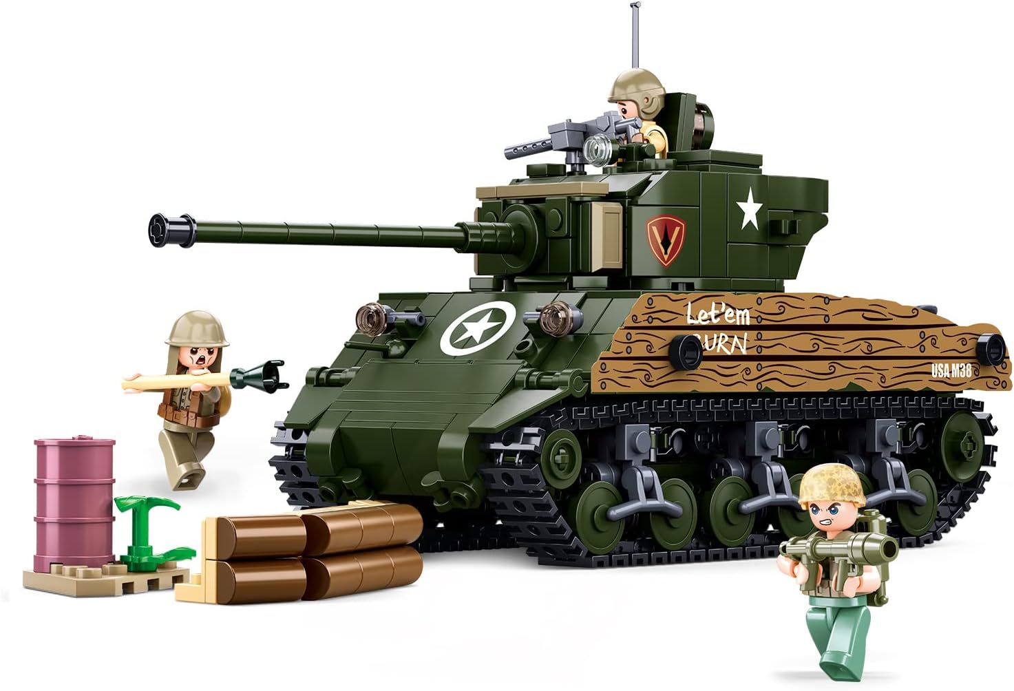 WWII-M4A3(76W) Medium Tank