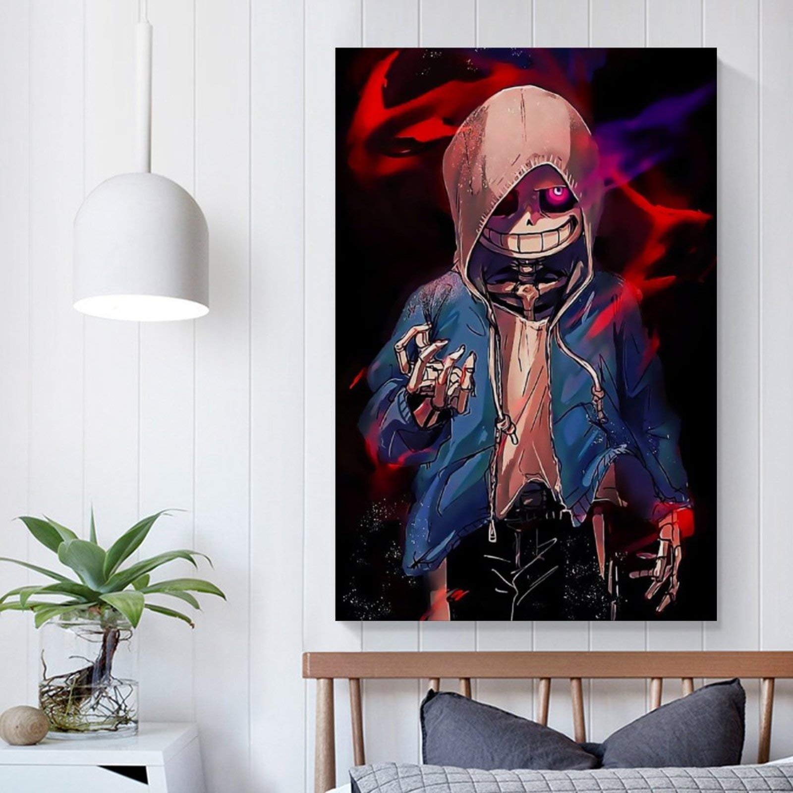 Amazon.com: Undertale Canvas Art Poster and Wall Art Picture Print
