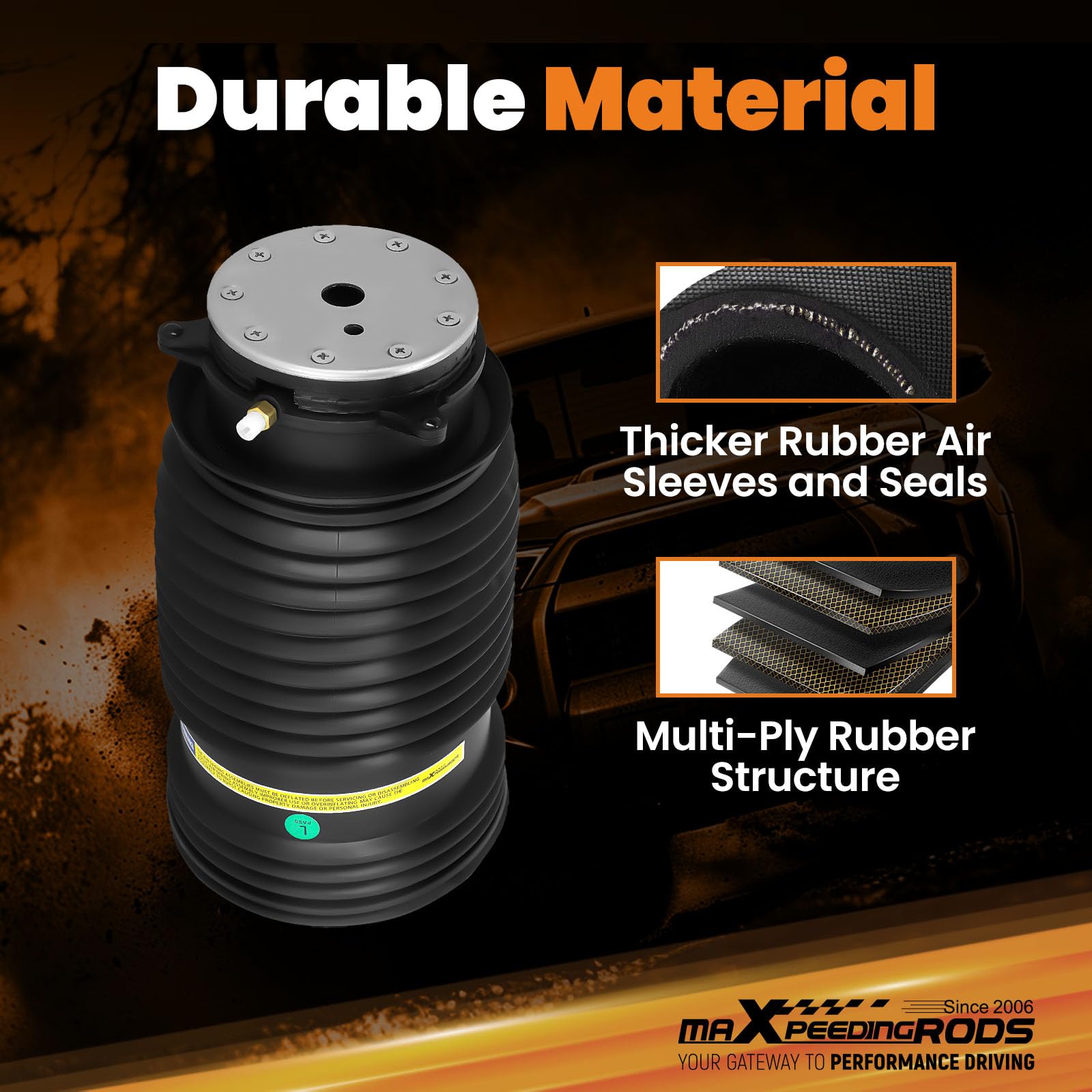 maXpeedingrods Luftfeder Luftbalg Hinten Links für Mercedes-Benz C W205 S205 C205 A205 E S213