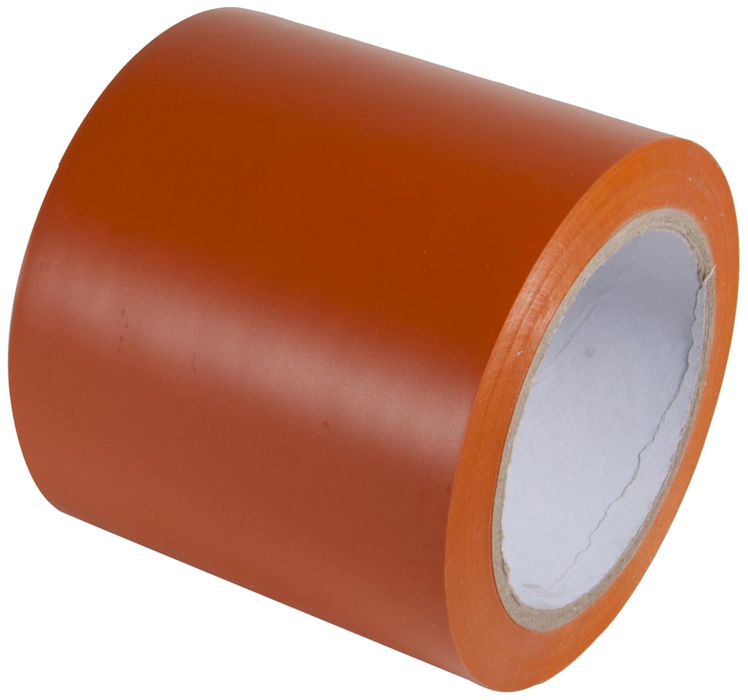 INCOM Manufacturing: PVC Vinyl Safety Aisle/Pipe Marking Conformable Durable Color Coding Abrasion Resistant Tape, 4 inch x 180 ft., Safety Orange - Ideal for Walls, Floors, Equipment