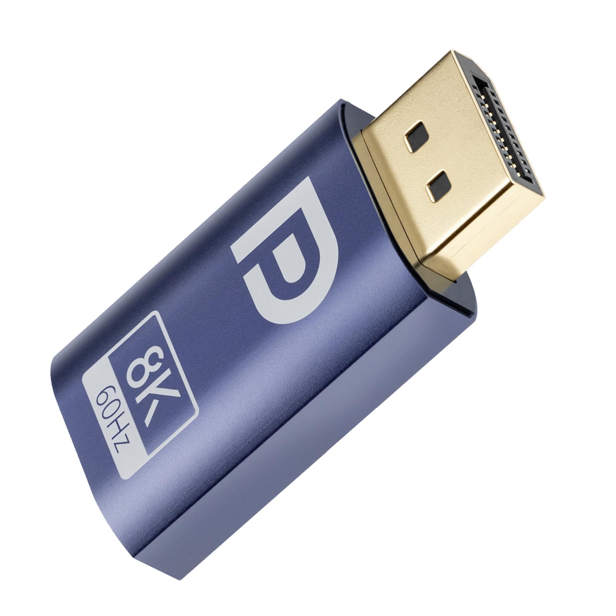 Adapter USB C na DisplayPort 1.4 8K@60Hz, konwerter typu C na DP obsługuje 4K@144 Hz, 2K@240 Hz HDR 3D, obudowa aluminiowa, kompatybilna z MacBook Pro/Air, iPad Pro, XPS, Samsung S23