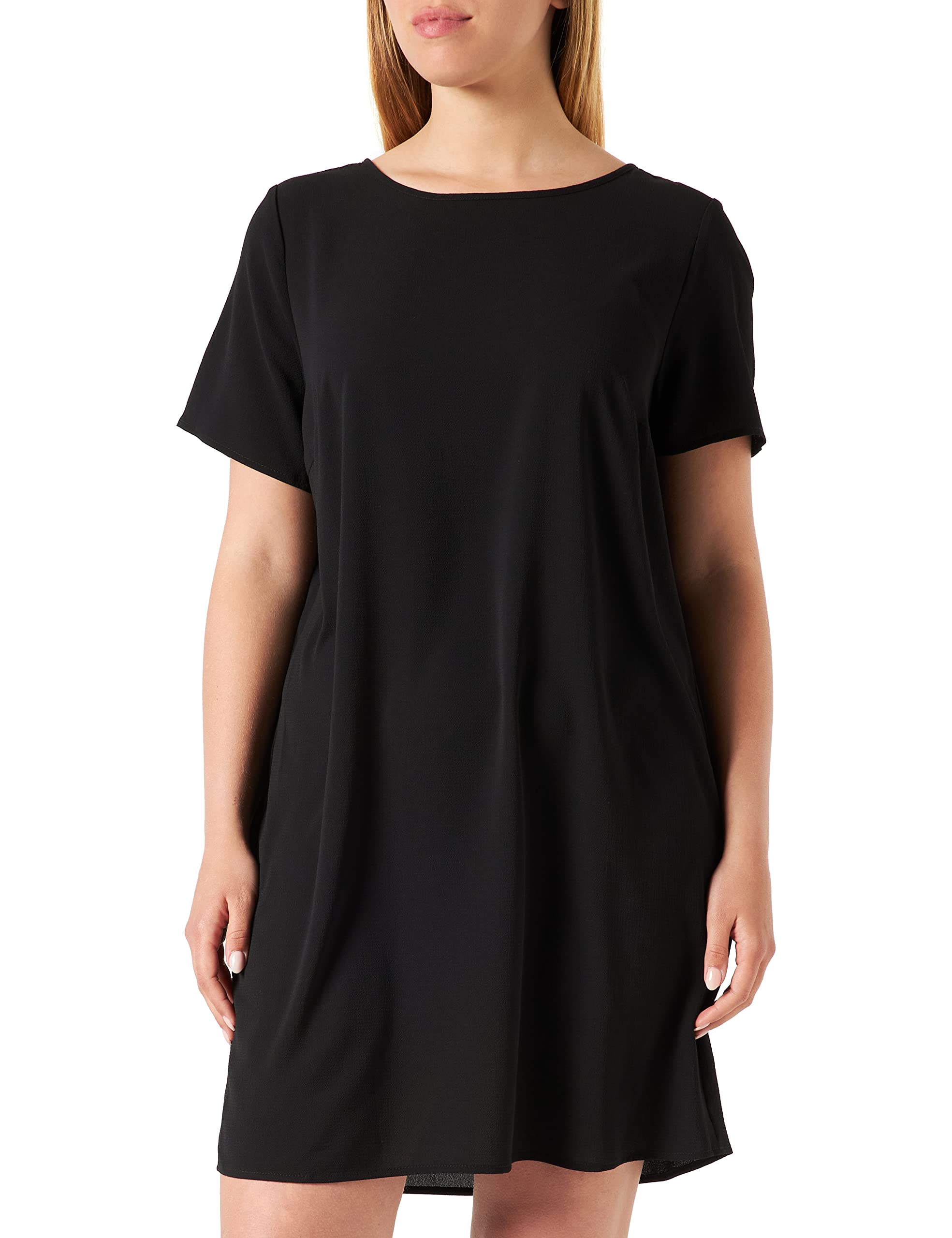 ONLY CARMAKOMA Womens Carlux Tunic Wvn Noos Blouse Dress, Black, 22 UK