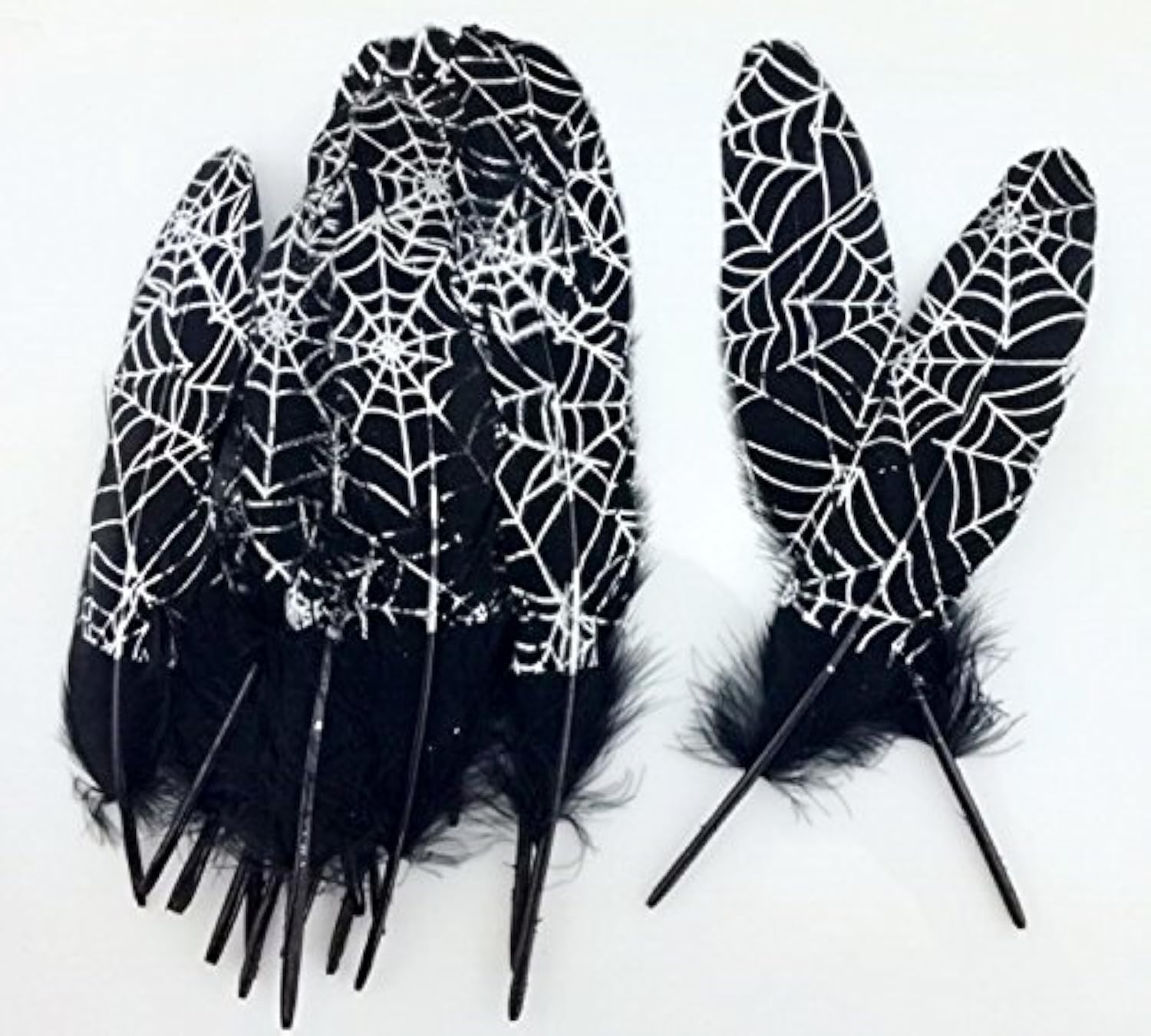 Plumas de ganso para disfraces y manualidades escolares paquete de plumas largas