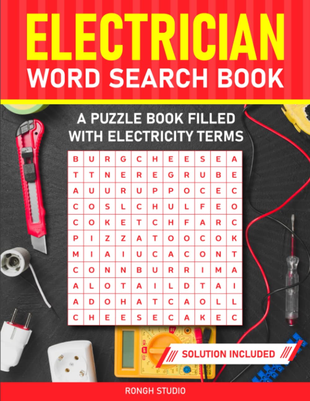 Electrican Word Search Book: A Puzzle Book Filled with Electricity Terms for Co-Workers and Colleagues