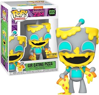 Pop! Television: Invader Zim - Gir Eating Pizza (Special Edition) #1332 Vinyl Figure