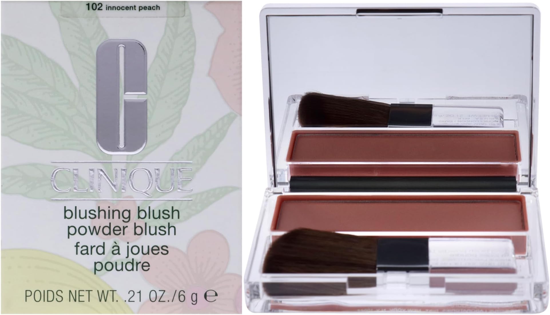 Blushing Blush Powder Blush - 102 Innocent Peach, 6 ml