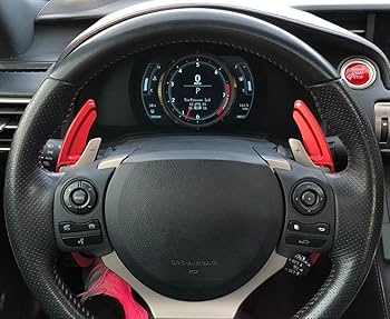 Amazon.com: iJDMTOY Sports Red CNC Billet Aluminum Larger Paddle