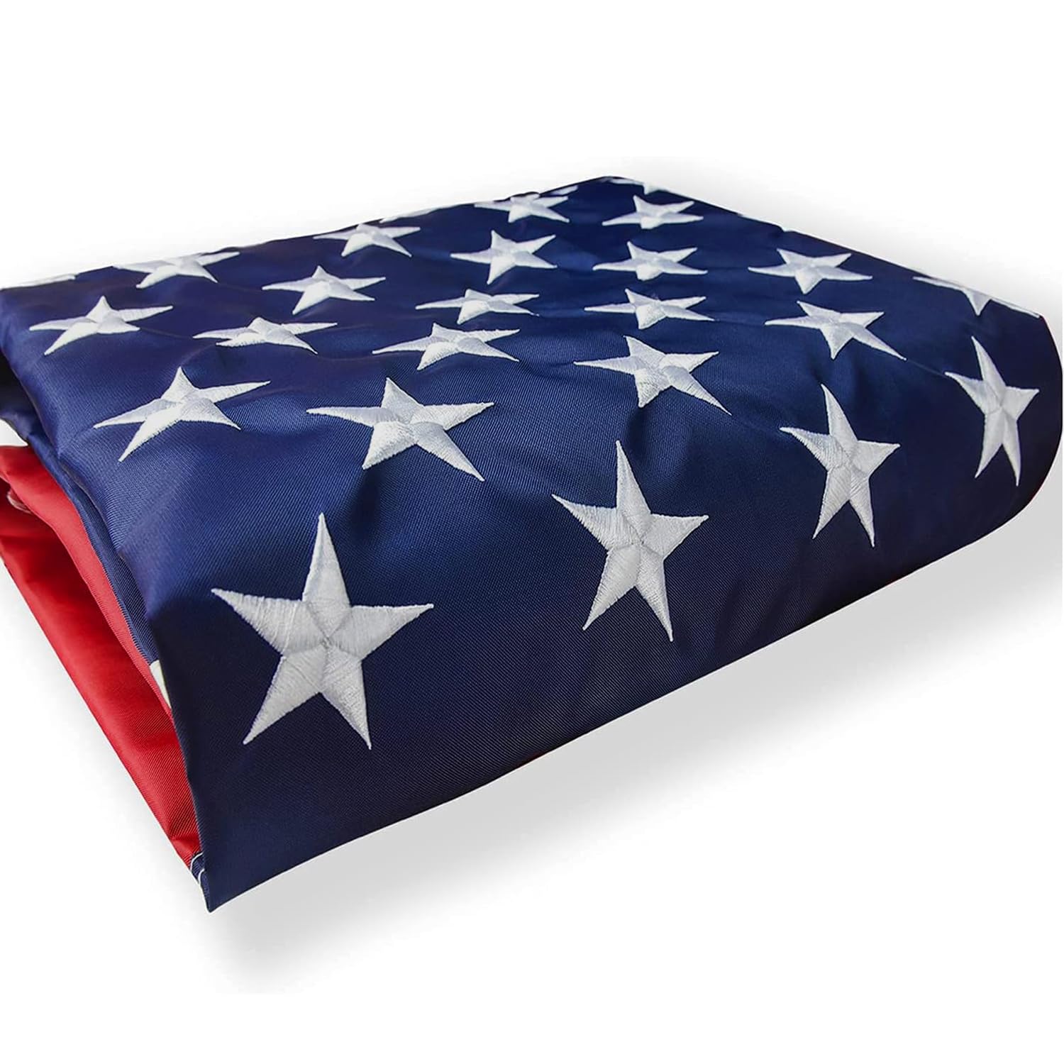 American Flags for Outside 2x3, US Flag Outdoor Heavy Duty, Embroidered Stars/Sewn Stripes/UV Protection/Brass Grommets, USA Flags High Wind