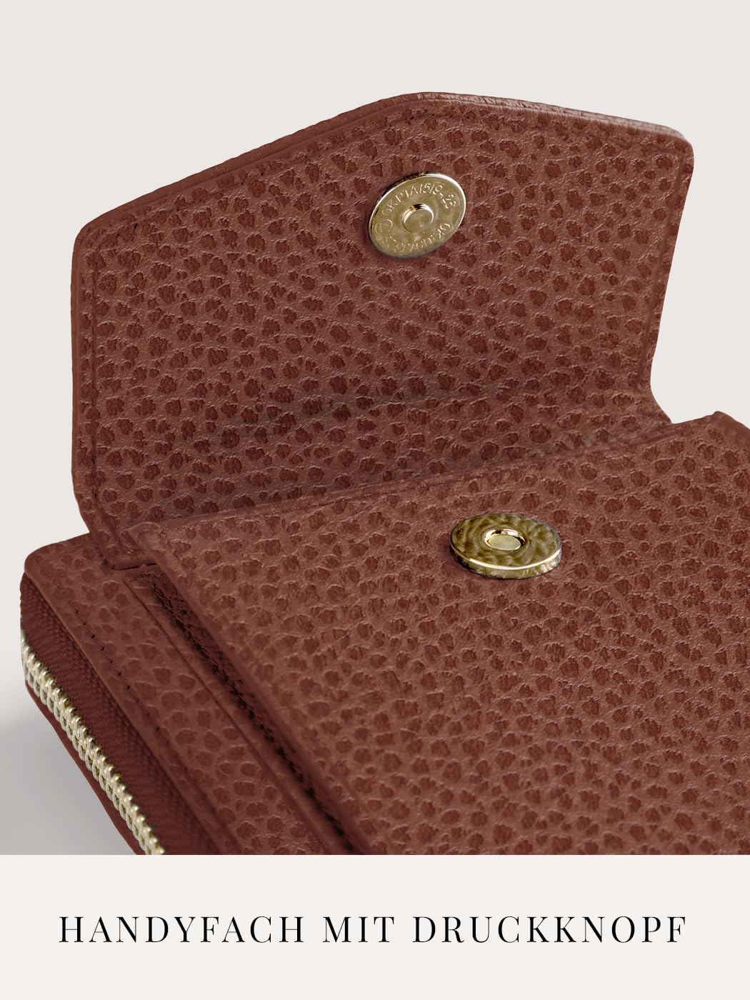 Lazarotti Bologna XL Leder Damen-Geldbörse & Handytasche (2-in-1) | 16 Kartenfächer | zum Umhängen mit RFID-Schutz 11 x 3,5 x 19 cm