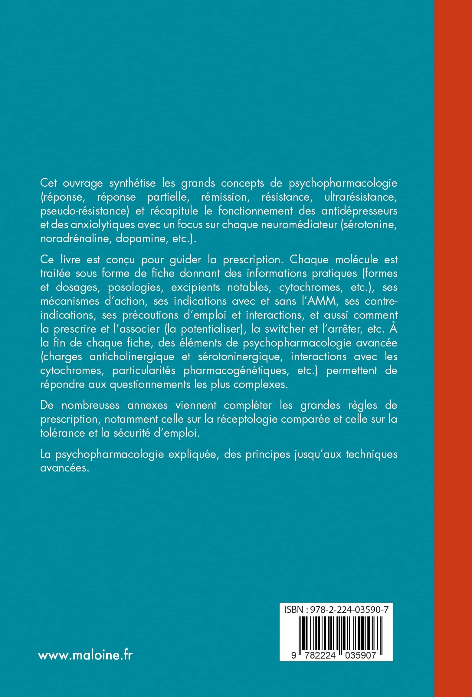 Antidépresseurs et anxiolytiques: Principes, traitements et stratégies