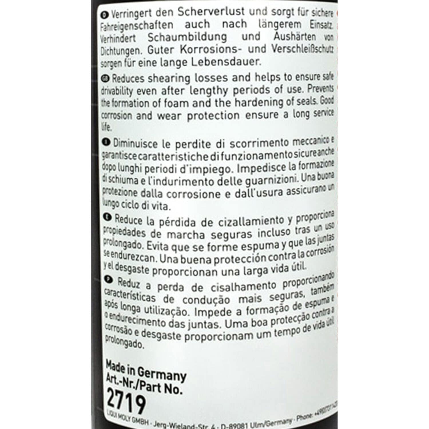 Gabelöl Gabel Öl LIQUI MOLY Motorbike 7,5W medium/light 2 X 1 Liter