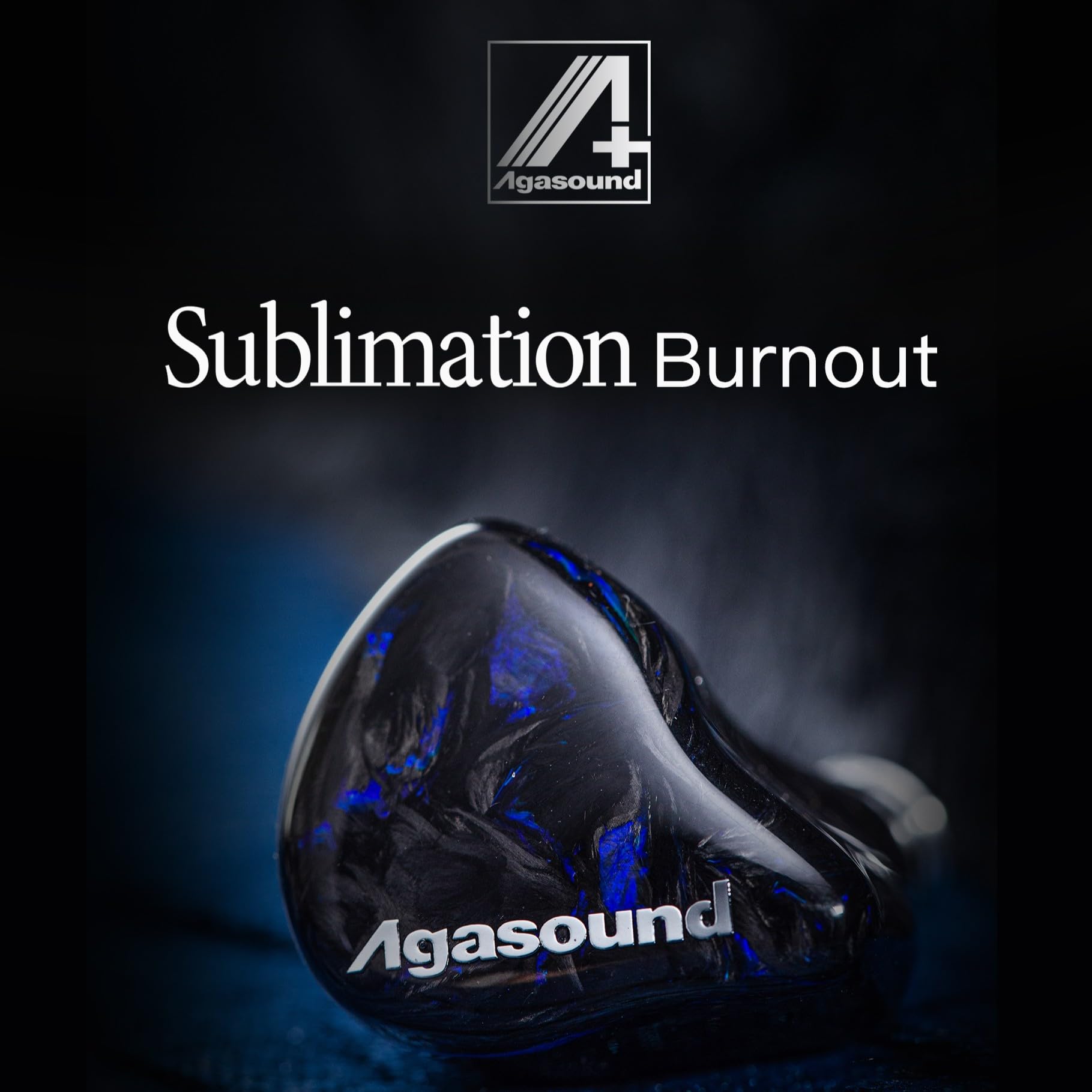 Amazon.co.jp: Agasound Sublimation Burnout インイヤーモニター 有線