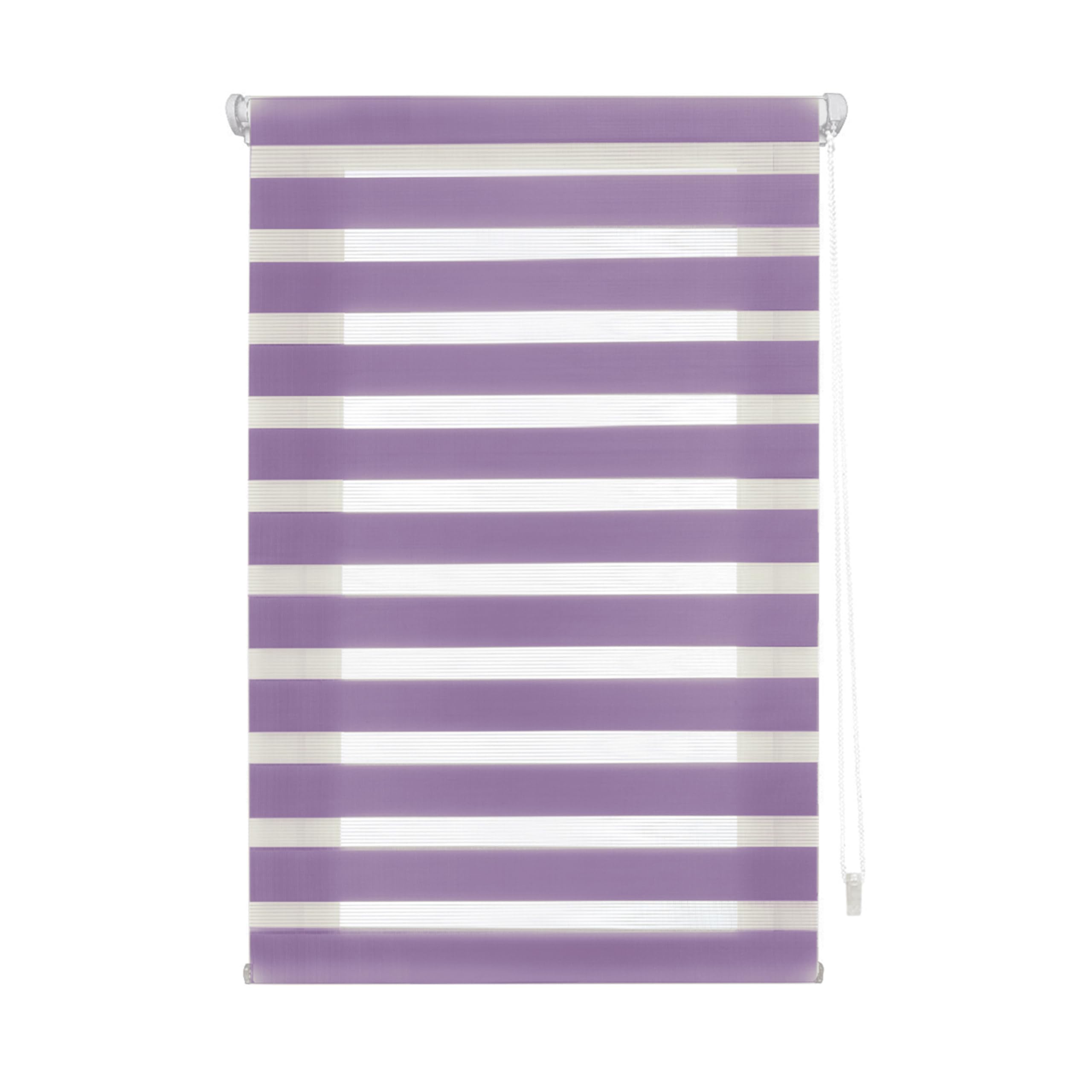 Blindecor - Indus doppelrollo klemmfix ohne bohren - duo rollo klemmfix Fliederfarben - 37 x 180 cm (Breite x Länge) Stoffgröße 34 x 175 cm – Bild 2