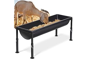 11 Gallon Water Trough for Goats and Livestock: Feeding Solutions