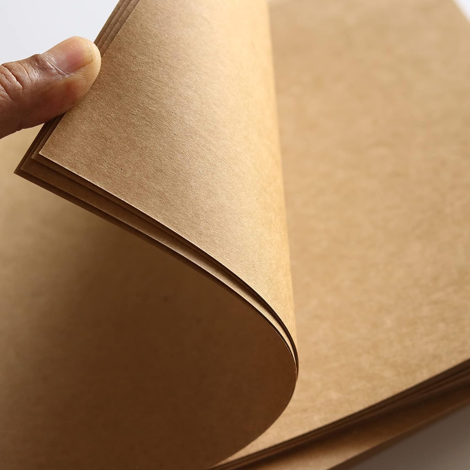 BPA® Kraft Paper 350GSM Size A4 50 Sheets, Thick Brown Card Paper, Craft Making Gift Packing Business Card Print Paper, Thicker Paper