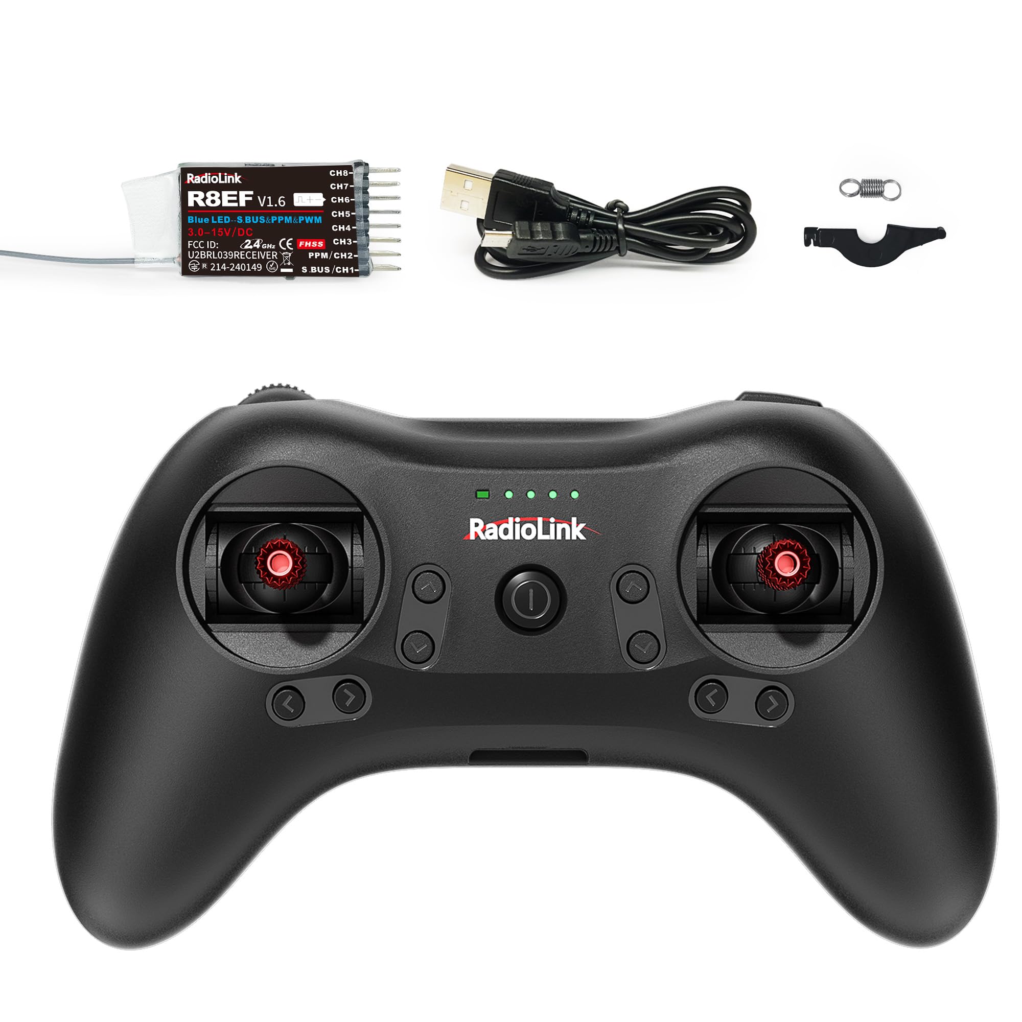 Amazon | Radiolink T8S 8チャンネル2.4G RCトランスミッターと