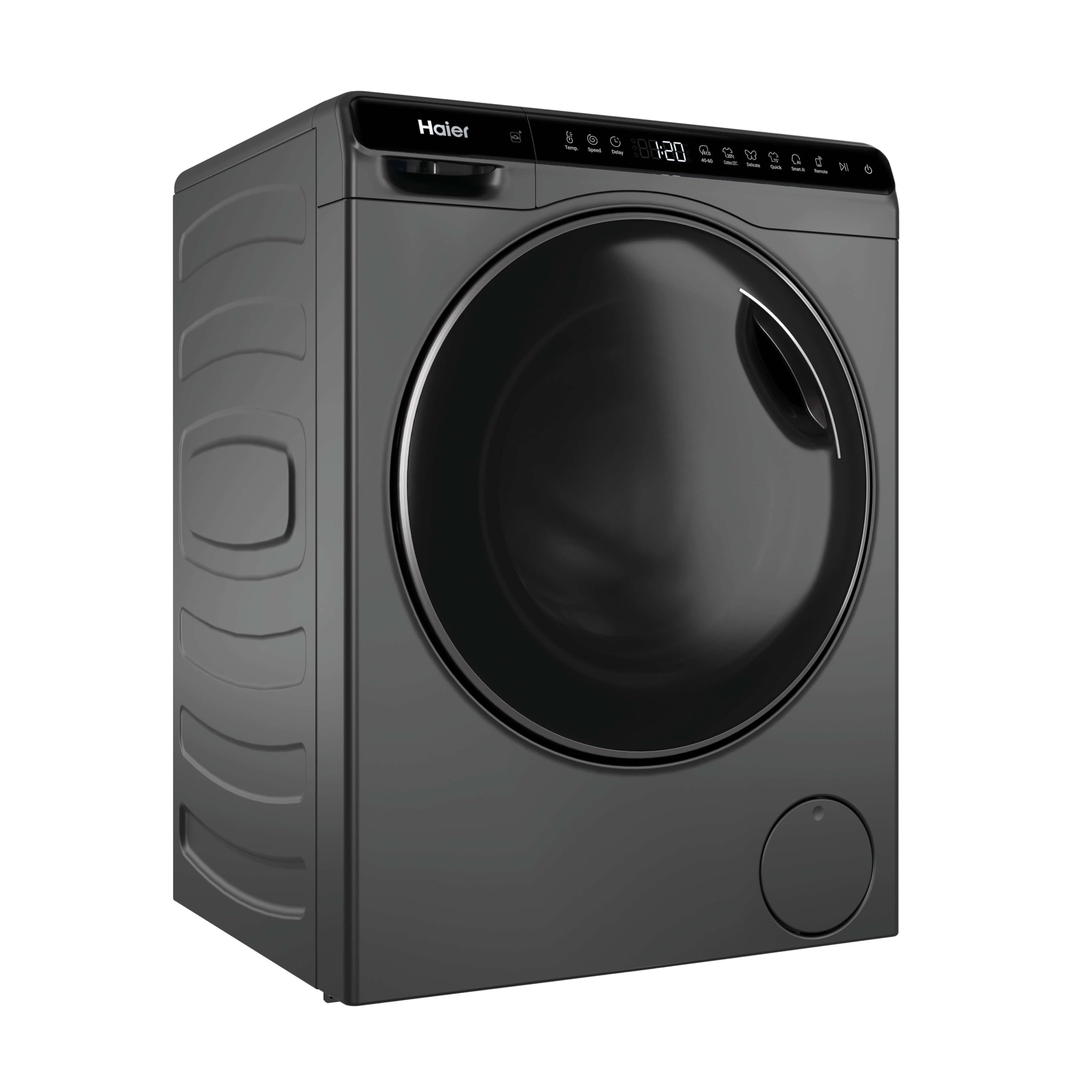 Haier Mini-Waschmaschine 5kg 51cm Breite 70cm Höhe 1200 U/Min Inverter-Motor A-Effizienz HW50-BP12307GU1