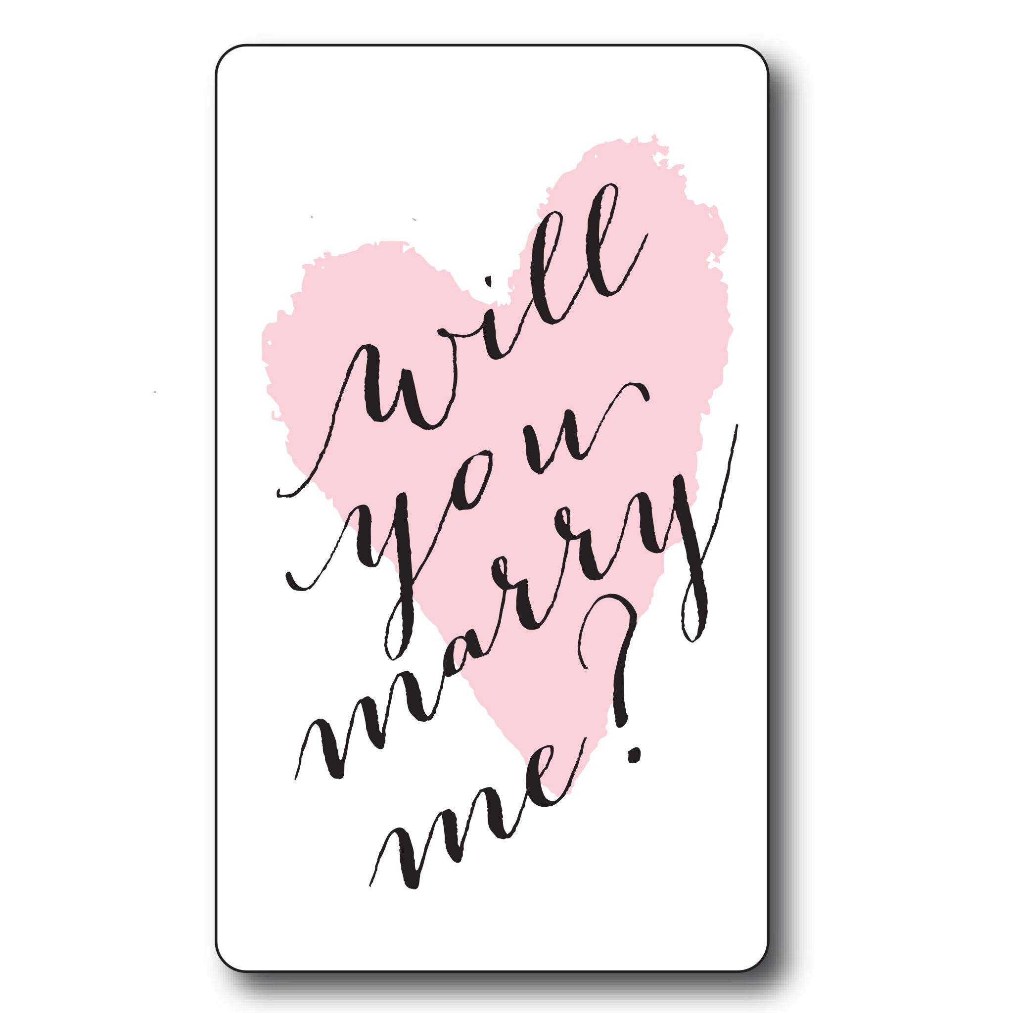 Amazon.com: Ritzy Rose Proposal Wine Label Will You Marry Me