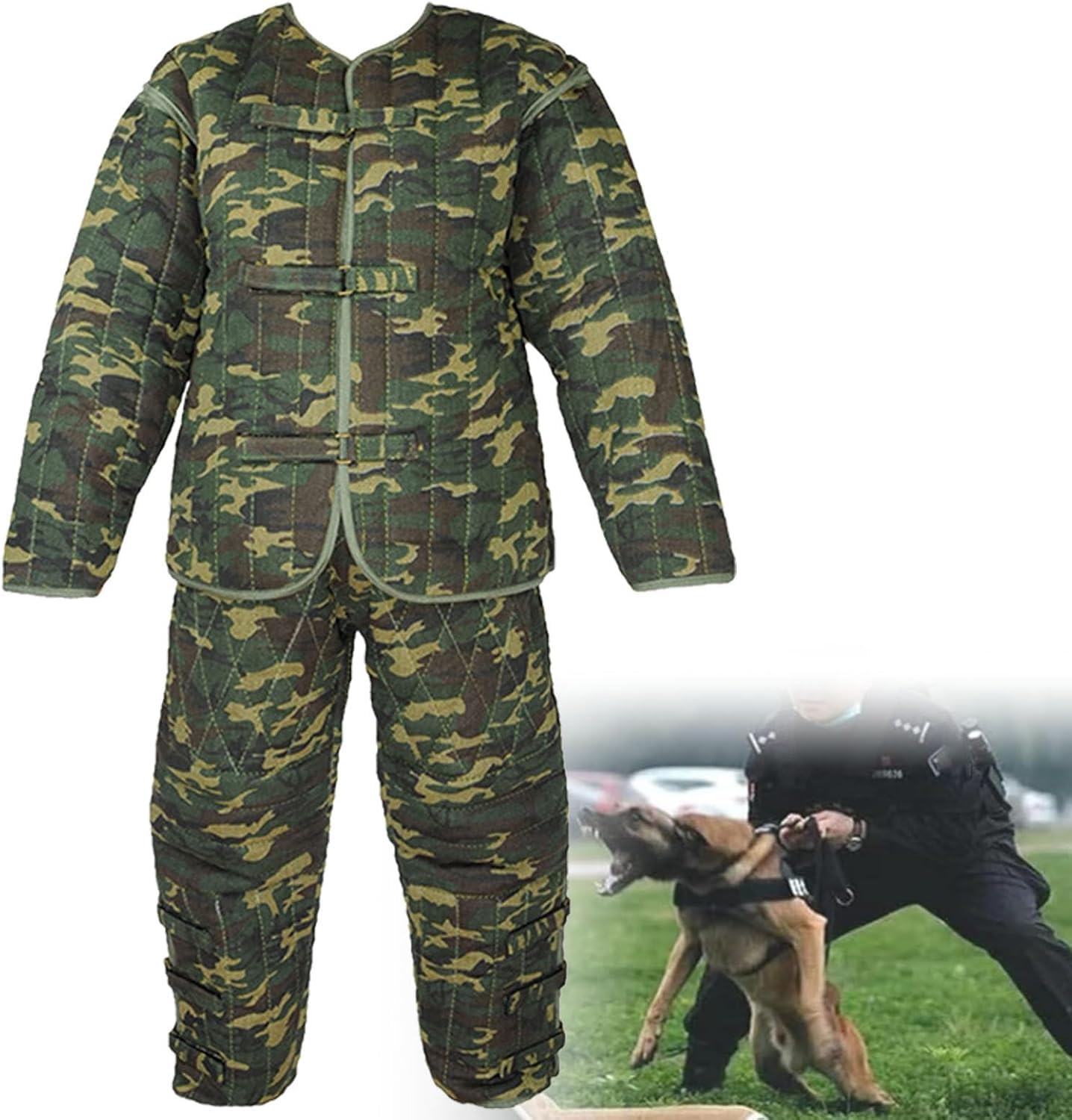 CHROX Protective Clothing Outdoor Dog Training Anti-Dog Bite Snake Bite Jumpsuit Thickened Anti-Tear Bite Light And Flexible To Catch Stray Dogs