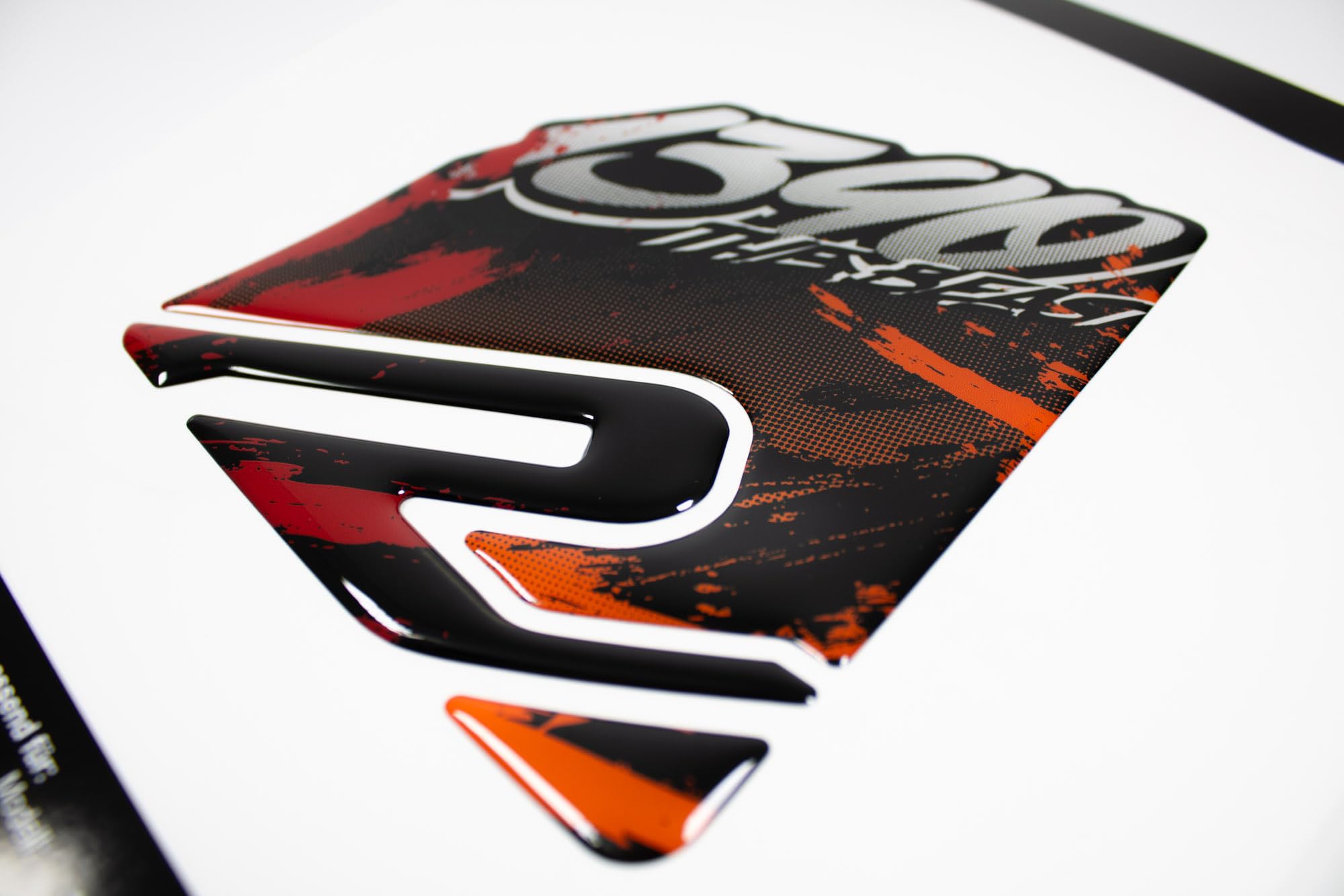 Tankpad Moto Compatible KTM 1390 Super Duke R Noir Orange - Protection Réservoir X509503VA
