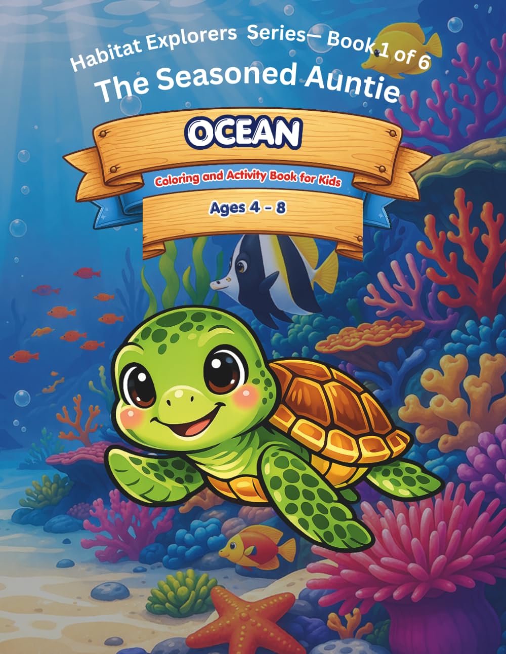 Ocean: Coloring and Activity Book (Habitat Explorers Series)
