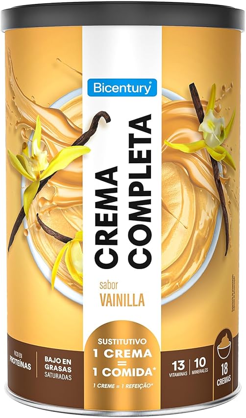 Imagen de Bicentury Crema Completa Sustitutiva de Comida Vainilla 🥄 en OfertitasTOP