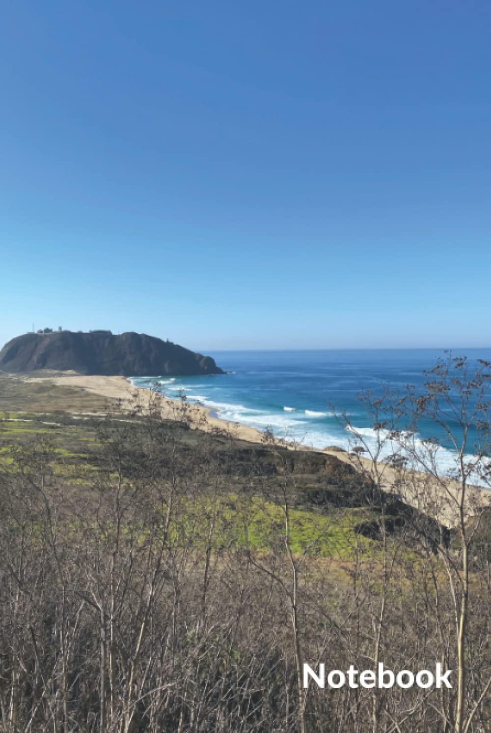 Notebook: Hardcover Notebook, "Big Sur" California