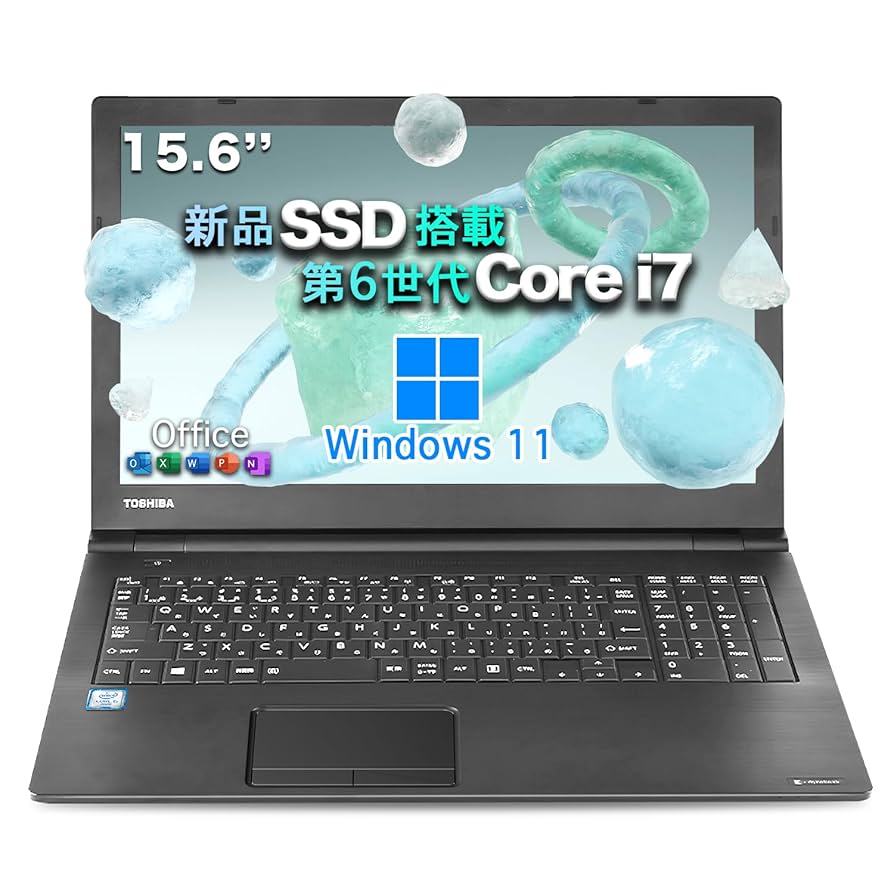 ノートパソコンNEC 第六世代Core i7 SSD 256G メモリ 8G ハイスペックノートパソコン本体 第6世代Core i7/SSD256GB/8GB