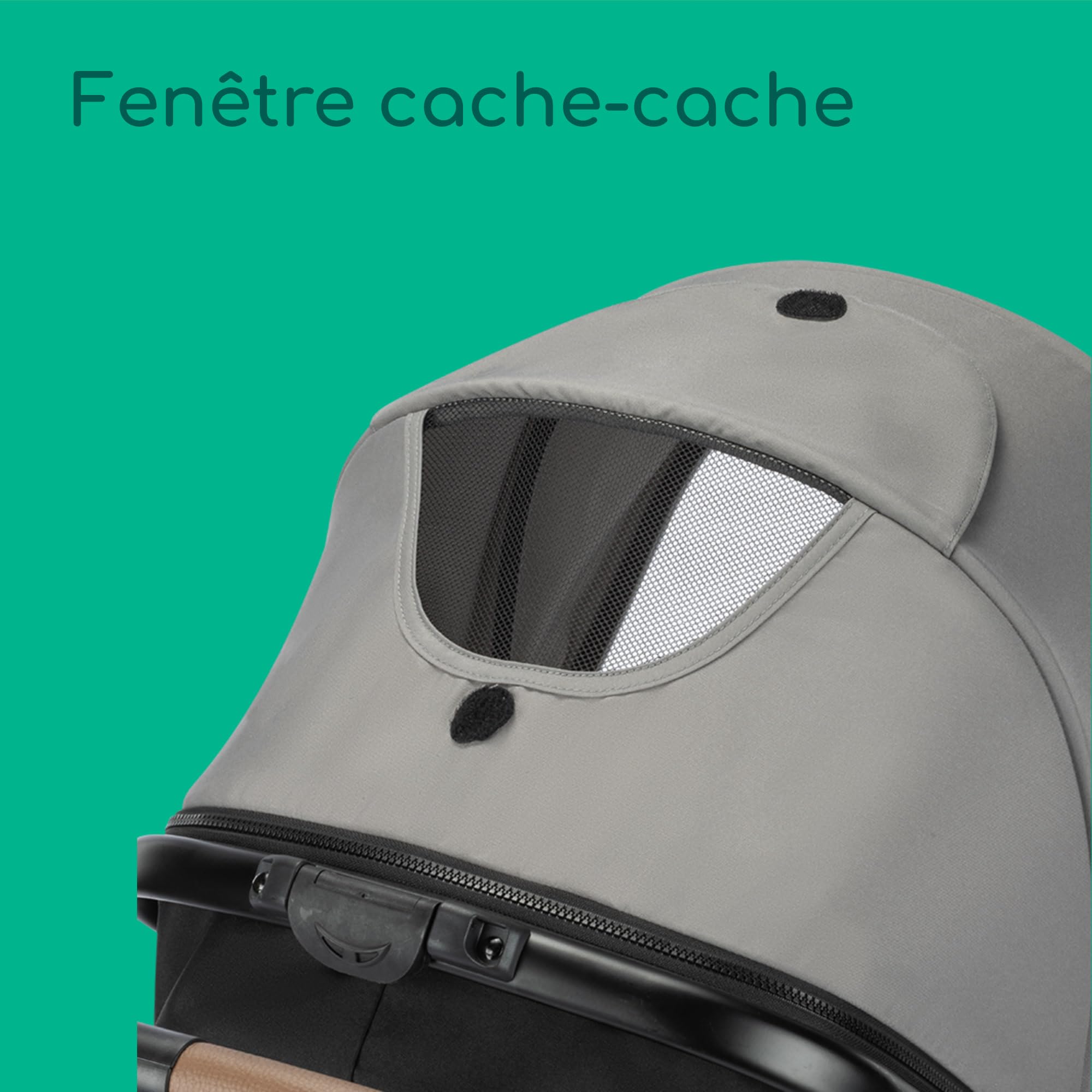 Bebeconfort Haze Trio Lux, Poussette 3-en-1 Avec Siège Auto Bébé (i-Size), 0-4 ans (max. 22 kg), Unité de Siège 2-en-1, Position Allongée, Pliage Compact, Poussette Trio Légère, Tinted Grey