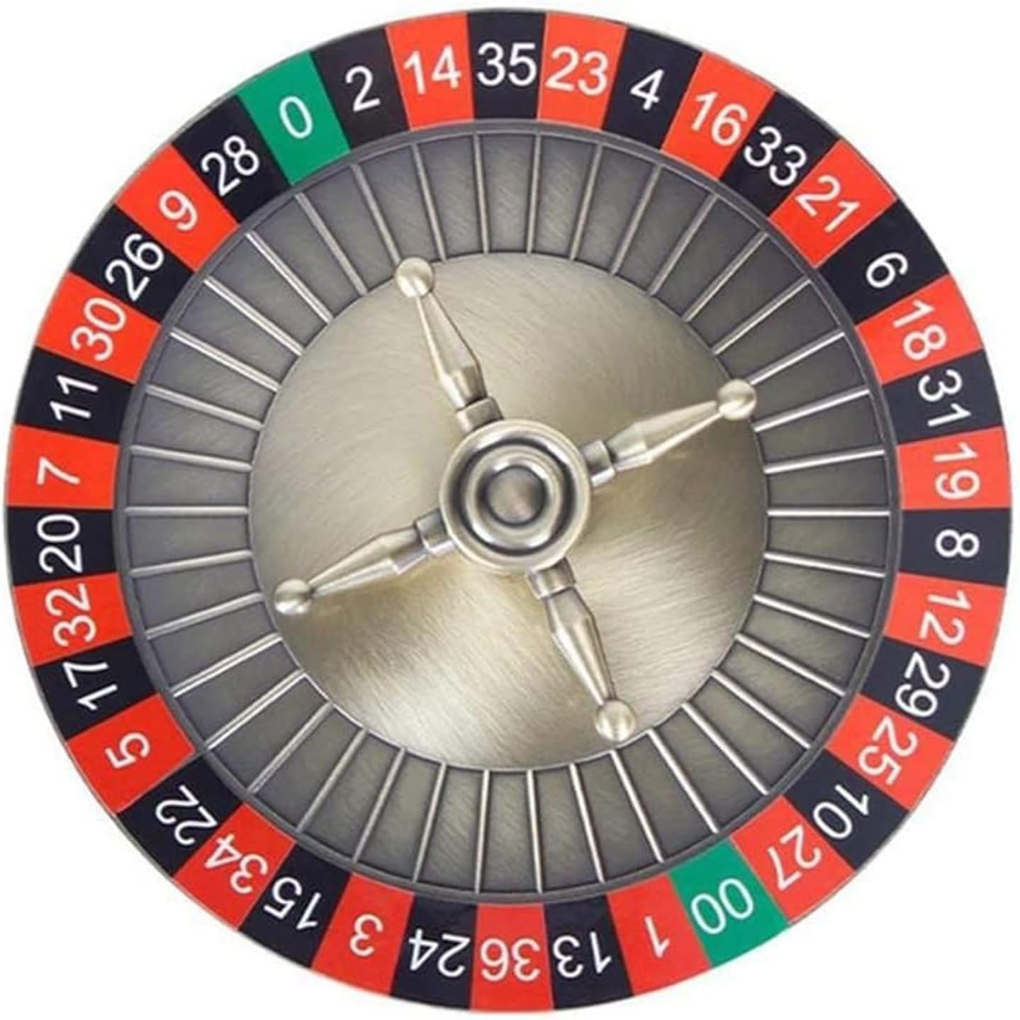 Roulette Wheel Game Set - 12 Zoll Holz Casino Roulette mit digitalem Zifferblatt - Casual Tabletop Spiel für Unterhaltung