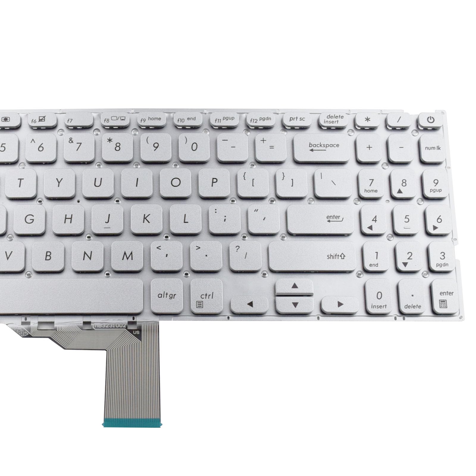 Amazon.co.jp: US Layout ノートパソコンキーボード交換用 ASUS P1504