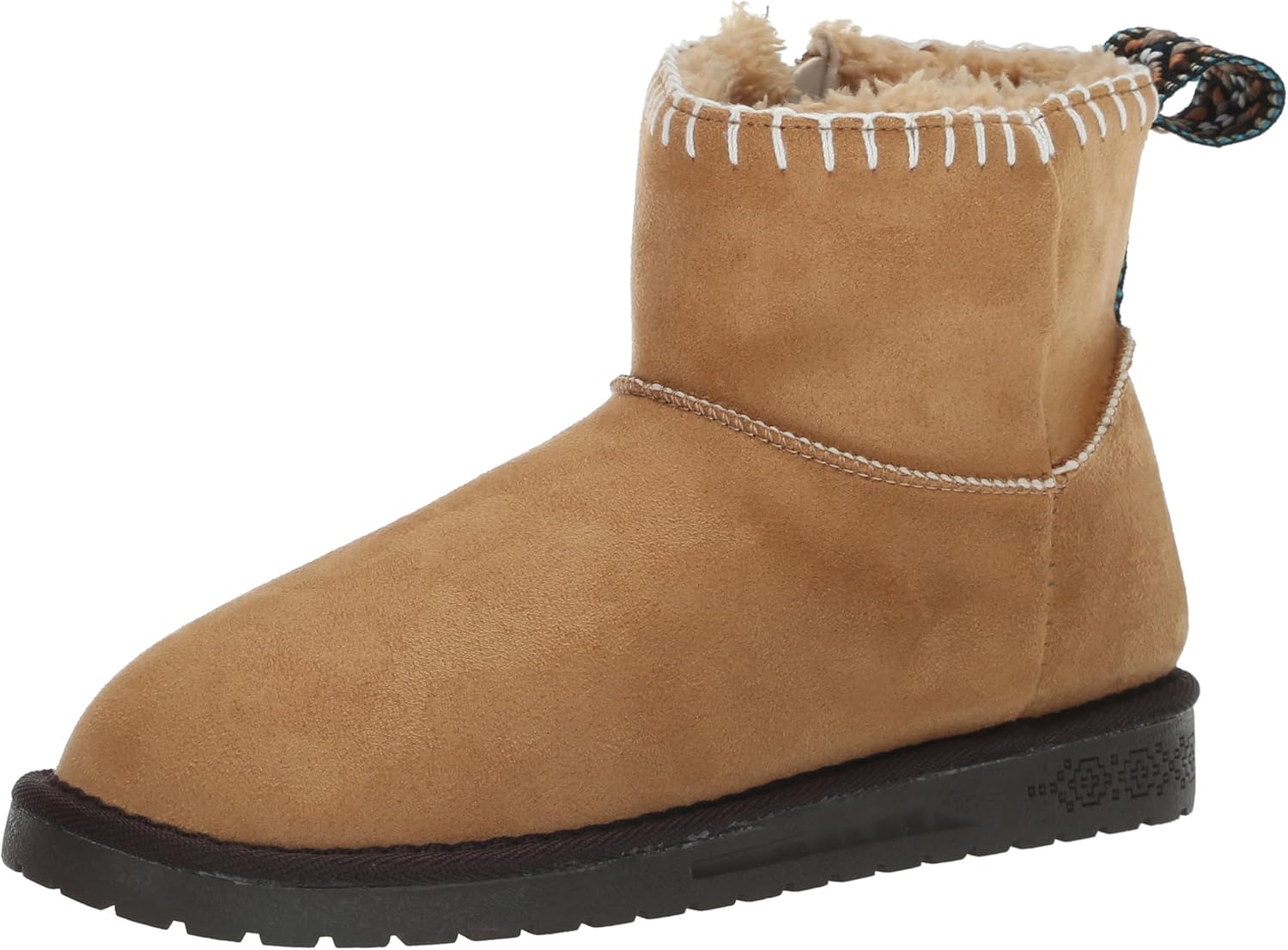 MUK LUKS Women's Tatum Fashion Boot, Tan, 10