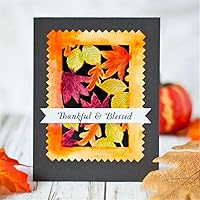 Vista 22 de Plantillas de corte con marco de fondo 3D, plantillas metálicas para álbumes de recortes, herramientas de manualidades DIY, plantilla de repujado